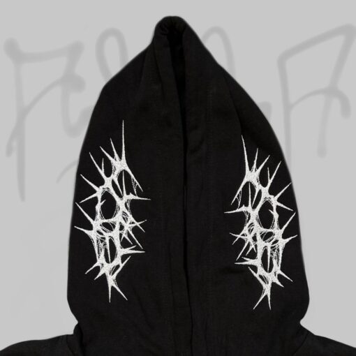 Spiked Shadow Hoodie - Image 2